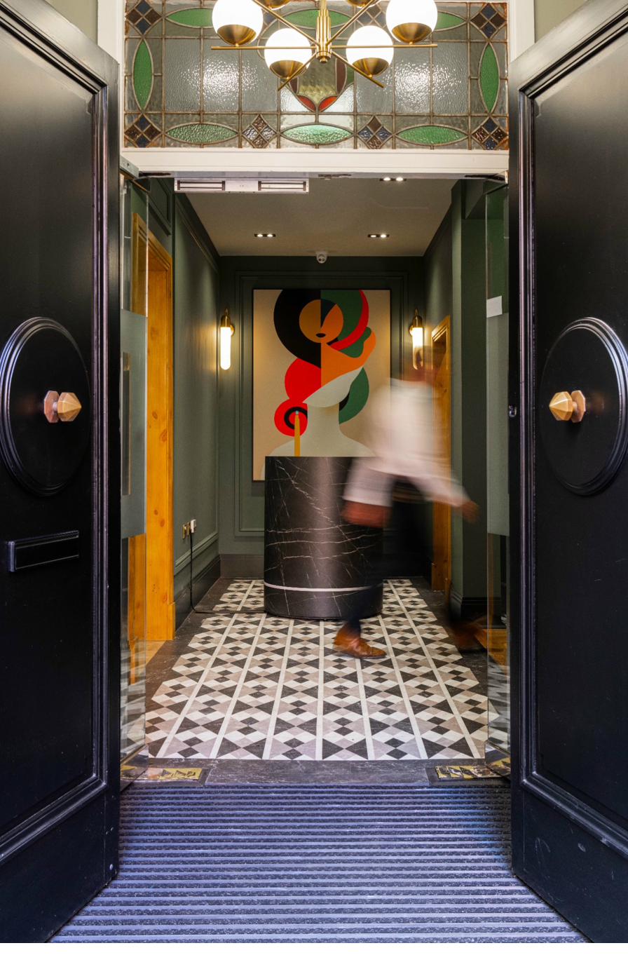 Hollins Chambers entrance lobby